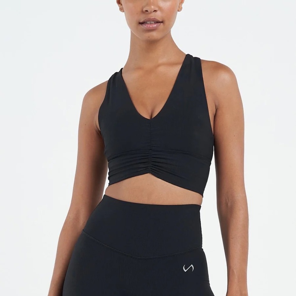 TEMPO RIBBED WORKOUT SPORTS BRA 2.0 MEDIUM
